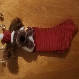 Musical Dog Christmas Stocking